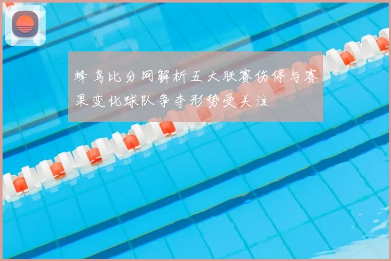 蜂鸟比分网解析五大联赛伤停与赛果变化球队争夺形势受关注
