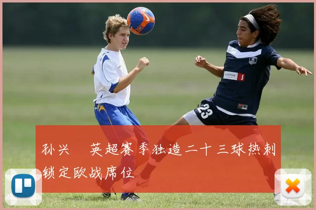 孙兴慜英超赛季独造二十三球热刺锁定欧战席位